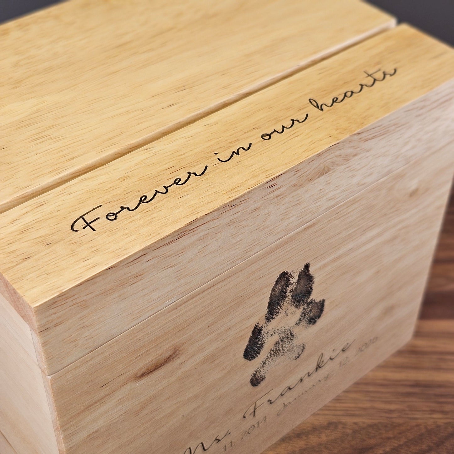 Pet Memorial Keepsake Box