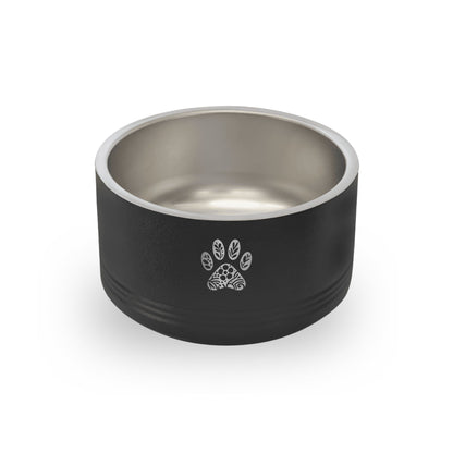 Floral Paw Print Pet Bowl - 18 oz