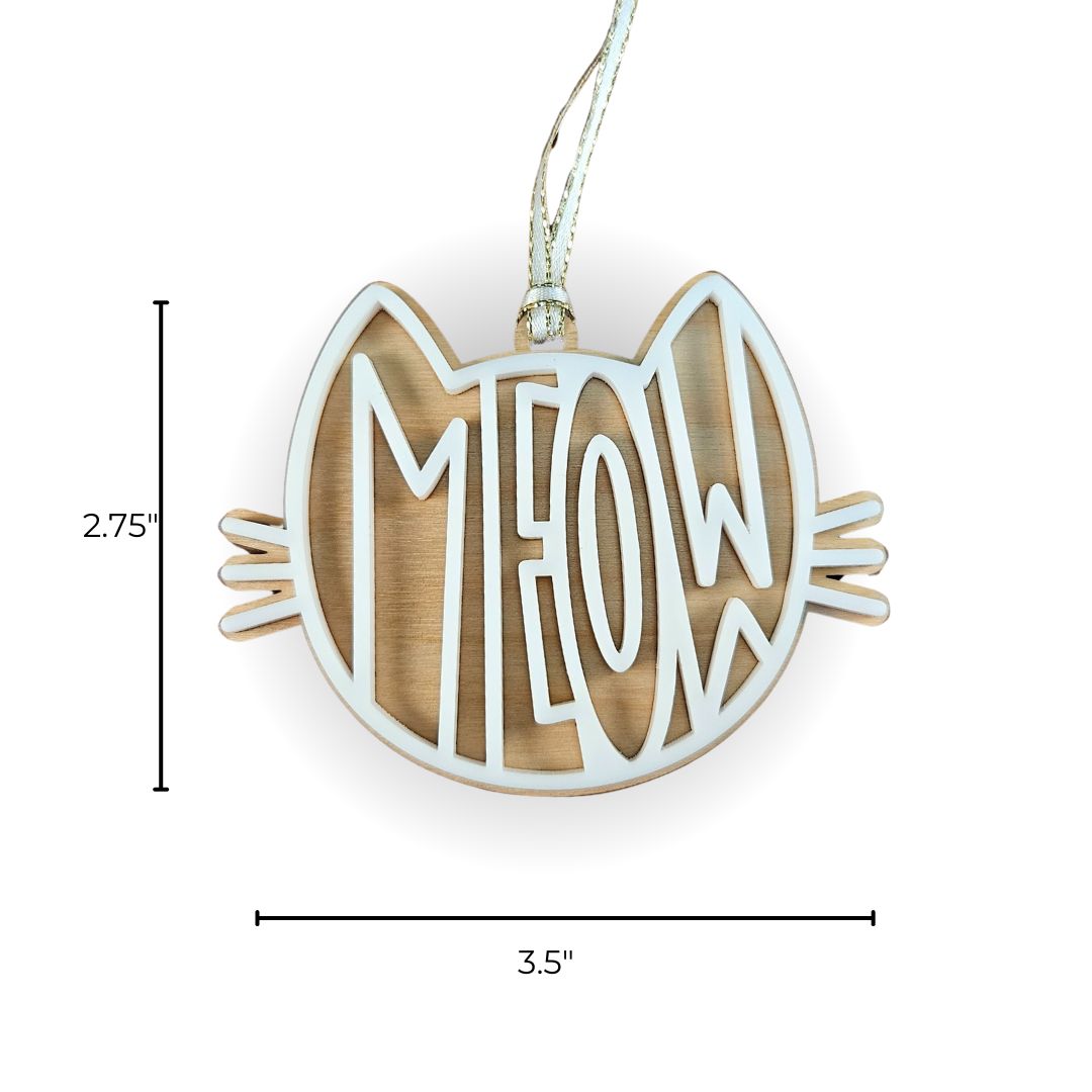 Meow Ornaments