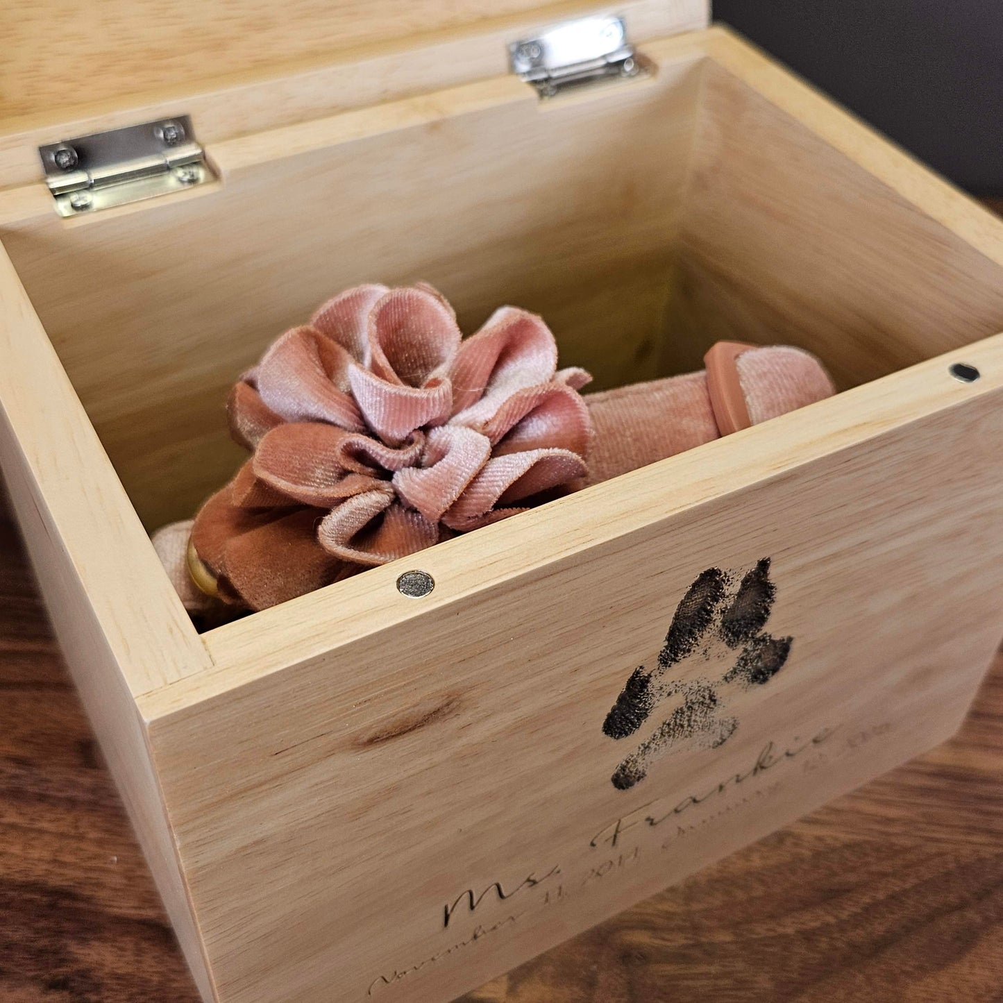 Pet Memorial Keepsake Box